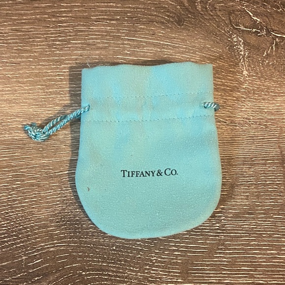 Tiffany & Co. Jewelry - Tiffany & Co. Turquoise Drawstring Pouch Dust Storage Bag for Bracelet Ring Etc